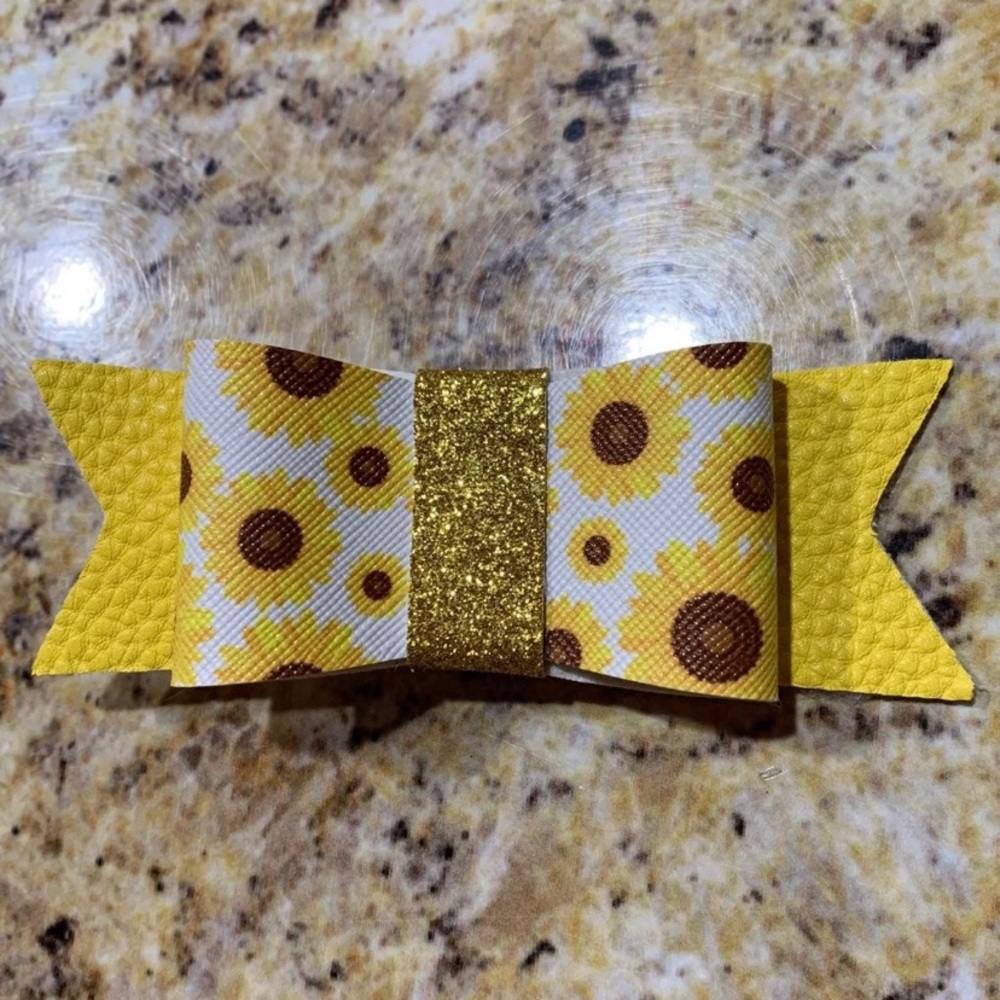 Sunflower Hair Bow